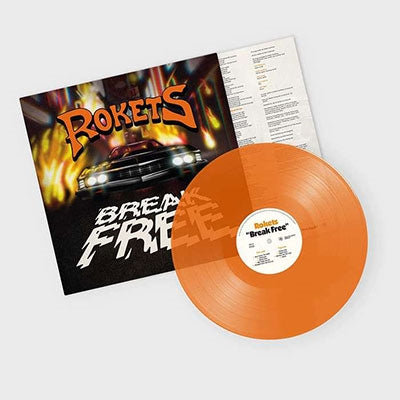 Rokets - Break Free - Import Transparent Orange Vinyl LP Record Limited Edition