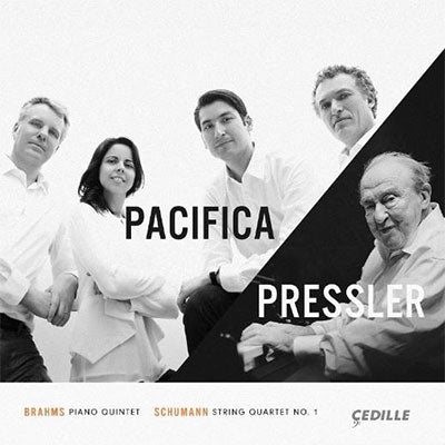 Menahem Pressler, Pacifica Quartet - Brahms: Piano Quintet Op 34 / Schumann: String Quartet No 1 - Import CD