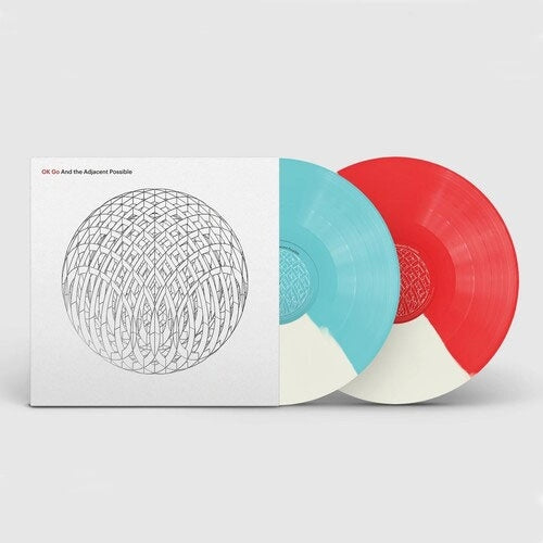OK Go - And The Adjacent Possible - Import 180g Turquoise & White & Red Vinyl 2 LP Record