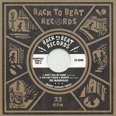 The Maharajas - Moody Garage Series - Import Vinyl 7 Inch Single Record
