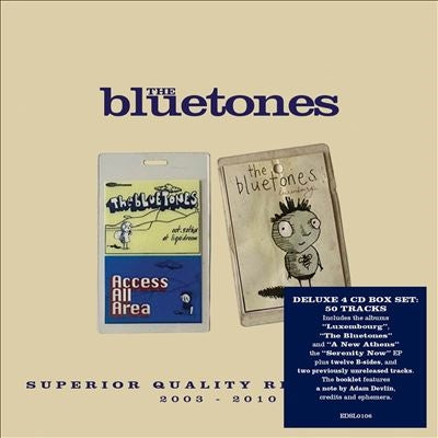 The Blue Tones - Superior Quality Recordings 2003-2010 - Import 4 CD Box Set
