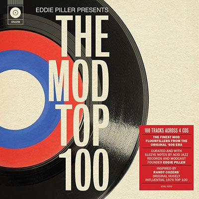 Eddie Piller Presents The Mod Top 100 - Eddie Piller Presents The Mod Top 100 - Import 4 CD Box Set