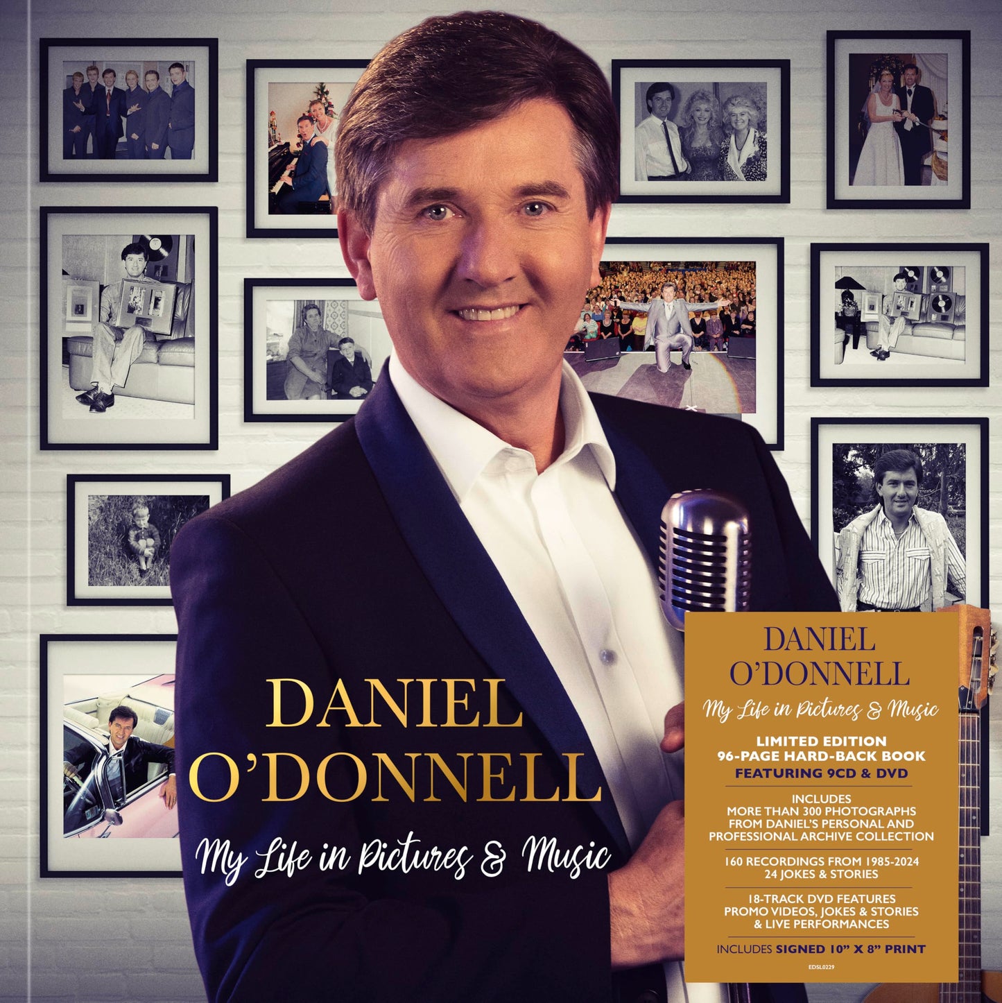 Daniel O'Donnell - My Life In Pictures & Music (Premium Deluxe Photo Book) - Import 9 CD+DVD