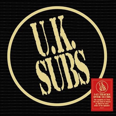 U.K. Subs - A-Z of the U.K. Subs - Import 26 CD Box Set