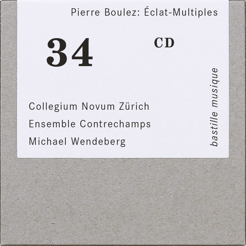 Michael Wendelberg - Boulez: éclat, sur unise, éclat/multiples - Import CD