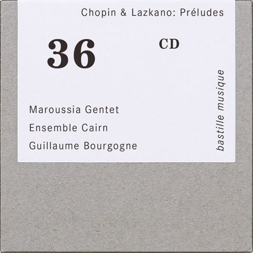 Maroussia Gentet、Ensemble Cairn、Guillaume Bourgogne - Chopin :Chopin 24 Preludes - Import CD Box Set