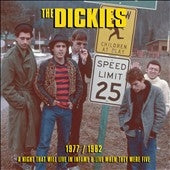 The Dickies - 1977/1982: A Night That Will Live in Infamy & Live When They Were Five - Import CD