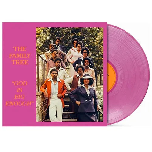 Family Tree (70'S Funk) - God Is Big Enough  - Import Pink Vinyl LP Record