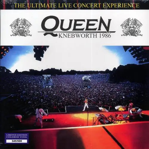 Queen  - Knebworth 1986  - Import Color Vinyl LP Record
