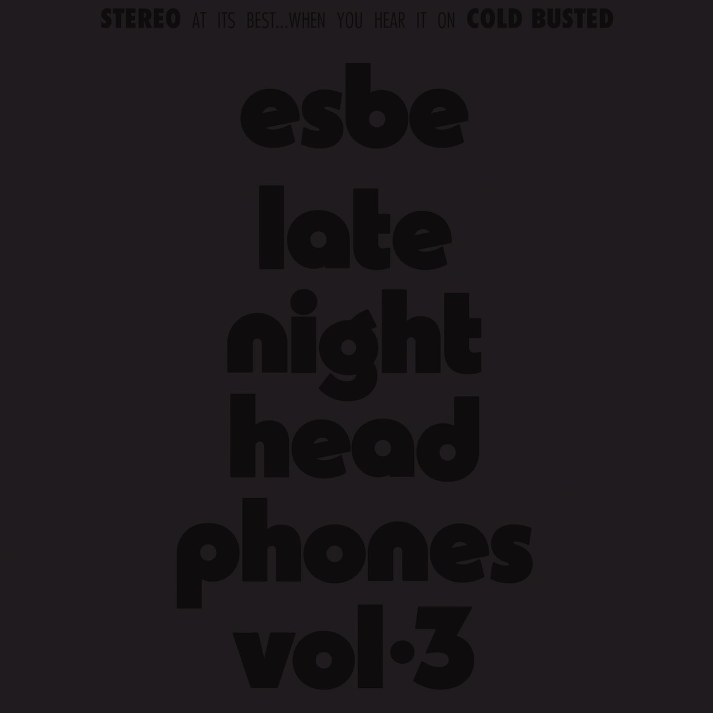 Esbe (Rap) - Late Night Headphones, Vol. 3 - Import Cassette Tape