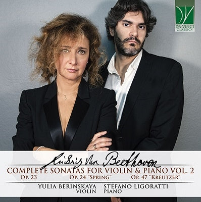 Beethoven / Berinskaya, Yulia / Ligoratti, Stefano - Beethoven: Complete Violin Sonatas Vol 2 - Import CD