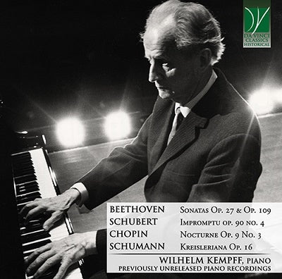 Wilhelm Kempff - Beethoven, Chopin, Schubert, Schumann: Piano Music (Historical Live Recordings)-Kempff, Wilhelm - Import CD