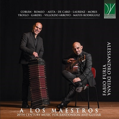 Fabio Furia - A Los Maestros: 20th Century Music For Bandoneon & Guitar - Import CD