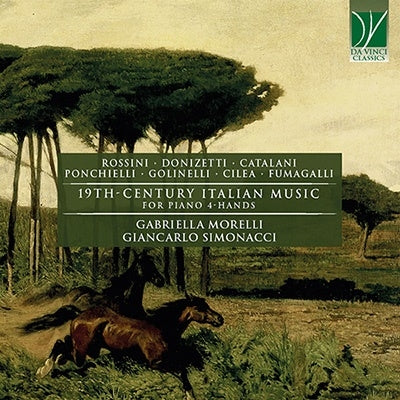 Morelli, Gabriella / Simonacci, Giancarlo - 19Th Century Italian Music For Piano - Import CD