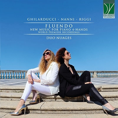 Duo Nuages - Ghilarducci / Nanni / Riggi: Fluendo New Music For Piano 4-Hands - Import CD