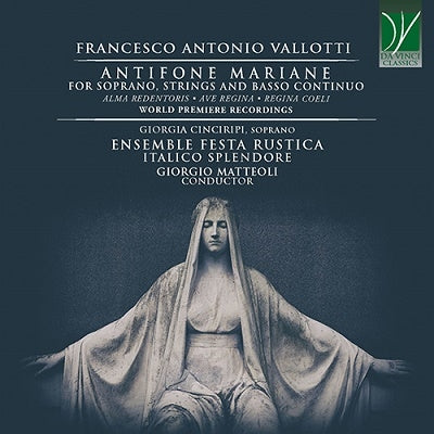 Giorgio Matteoli - Vallotti: Antifone Mariane For Soprano Strings & B.C. - Import CD