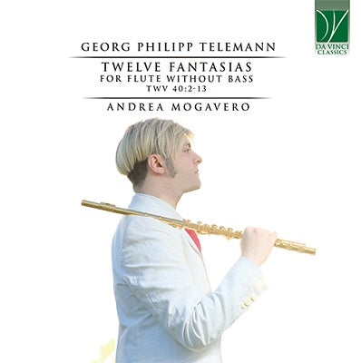 Telemann / Mogavero, Andrea - Telemann: Twelve Fantasias For Flute Without Bass Twv 40: 2-13 - Import CD