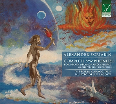 Scriabin / Caracciolo, Vittoria / Dello Iacovo - Scriabin: Complete Symphonies For Piano 4-Hands & 2 Pianos - Import 3 CD