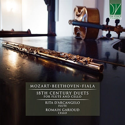 D'Arcangelo, Rita / Garioud, Romain - Mozart / Beethoven / Fiala: 18Th Century Duets For Flute & Cello - Import CD