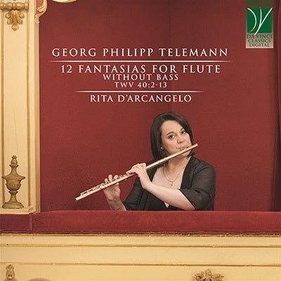 Rita D'Arcangelo - Telemann: 12 Fantasias For Flute Without Bass TWV 40: 2-13 - Import CD