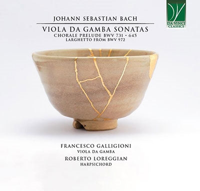 Bach / Galligioni, Francesco / Loreggian, Roberto - Bach: Viola Da Gamba Sonatas, Chorale Prelude Bwv 731 / 645, Larghetto From Bwv - Import CD