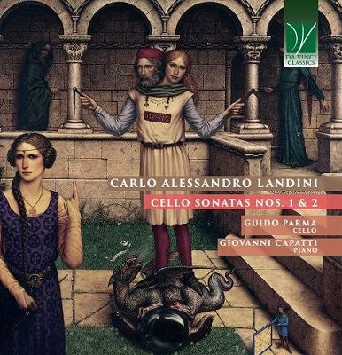Landini, Carlo Alessandro / Parma / Capatti - Carlo Alessandro Landini: Cello Sonatas Nos. 1 & 2 - Import CD