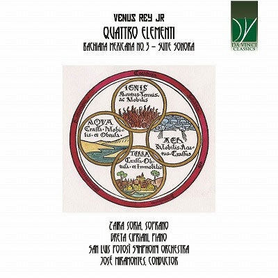 Various Artists - Venus Rey Jr: Quattro Elementi Bachiana Mexicana 3 Suite Sonora - Import CD