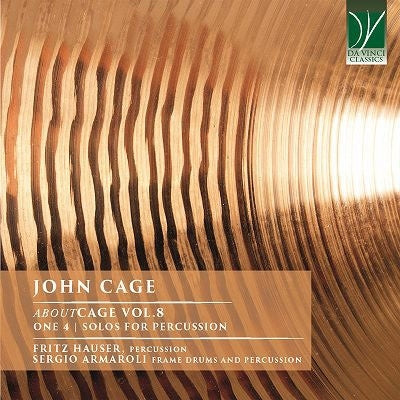 Cage, John (1912-1992) - Aboutcage Vol.8-one4: Fritz Hauser Sergio Armaroli(Perc) - Import CD