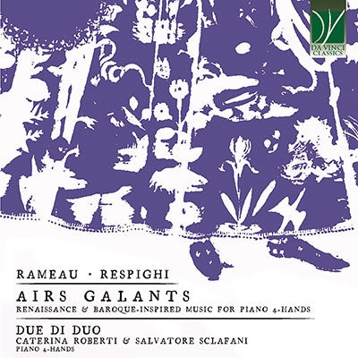 Respighi / Due Di Duo - Rameau Respighi: Airs Galants Renaissance & Baroque-Inspired Music For Piano - Import CD