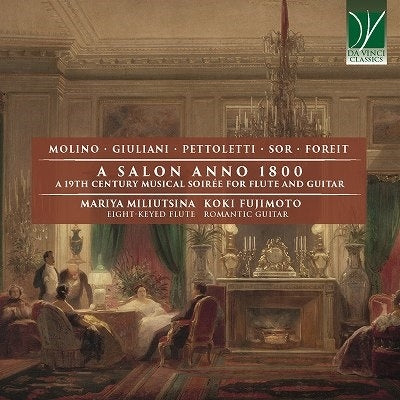 Miliutsina, Mariya / Fujimoto, Koki - A Salon Anno 1800 - Import CD