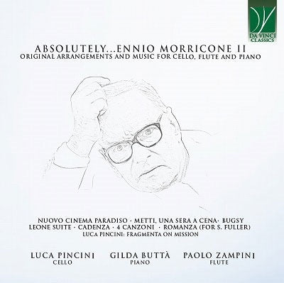 Luca Pinchini, Gilda Botta, Paolo Zampini - Ennio Morricone Absolutely Ennio Morricone Vol.2: Pincini(Vc)Butta(P)Zampini(Fl) - Import CD