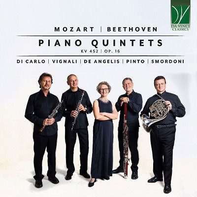 Mozart / Beethoven / Di Carlo / Vignali - Mozart & Beethoven: Piano Quintets - Import CD