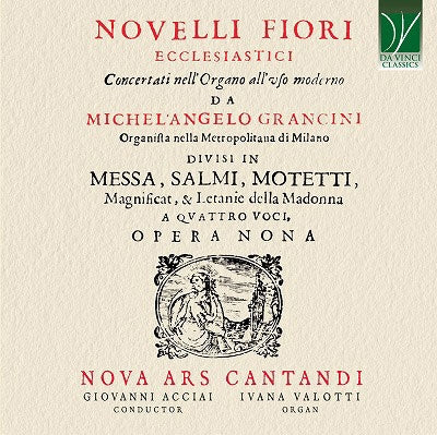 Nova Ars Cantandi - Grancini:Novelli Fiori Ecclesiastici - Import CD