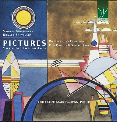 Duo Kontaxakis Ivano - Mussorgsky, Stevenson: Pictures Music - Import CD