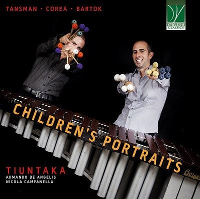 Tiuntaka - Tansman, Corea & Bartók: Children's Portraits - Import CD