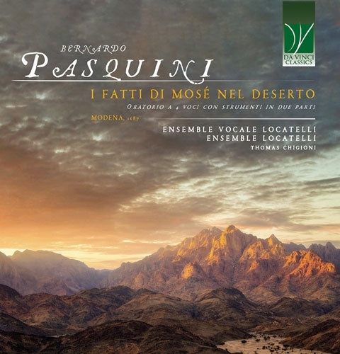Locatelli Vocal Ense - Bernardo Pasquini: I Fatti Di Mosé Nel D - Import CD