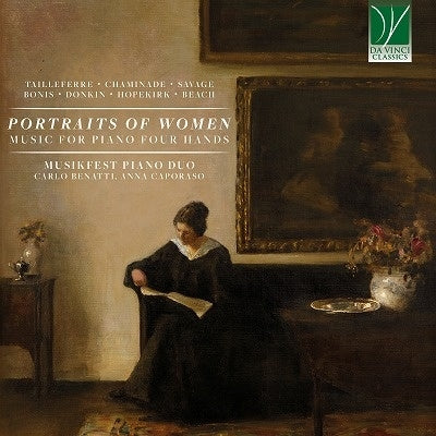 Carlo Benatti & Anna Caporaso - Portraits Of Women Music For Piano Four Hands - Import CD