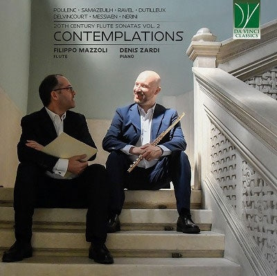 Filippo Mazzoli、Denis Zardi - Contemplations -20th Century Flute Sonatas Vol.2 - Import CD