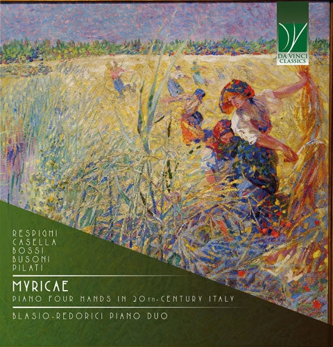 Francesco Galligioni - Myricae: Piano Four Hands In 20th-Century Italy - Import CD