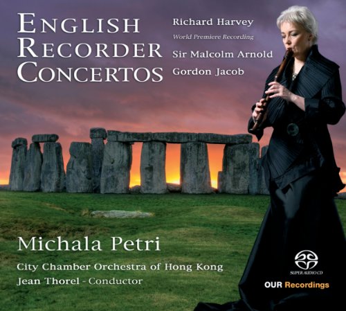 HARVEY / ARNOLD / JACOB - English Recorder Concertos - M.Arnold, R.Harvey, G.Jacob - Import SACD Hybrid