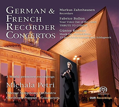BOLLON / KOCHAN / ZAHNHAUSEN - German & French Recorder Concertos - Import SACD Hybrid