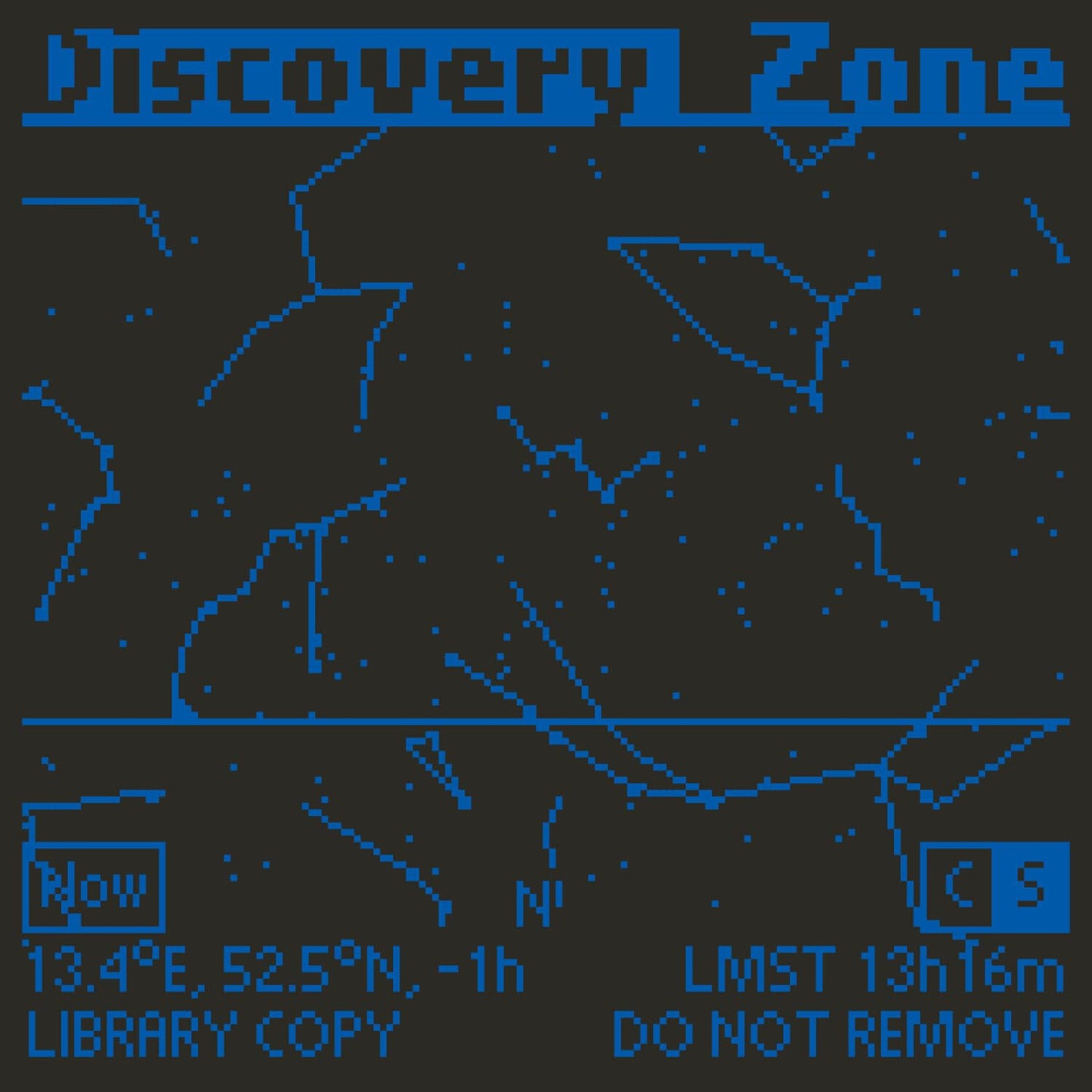 Discovery Zone - Library Copy Do Not Remove - Import Sky Marbled Vinyl LP Recurd Limited Edition