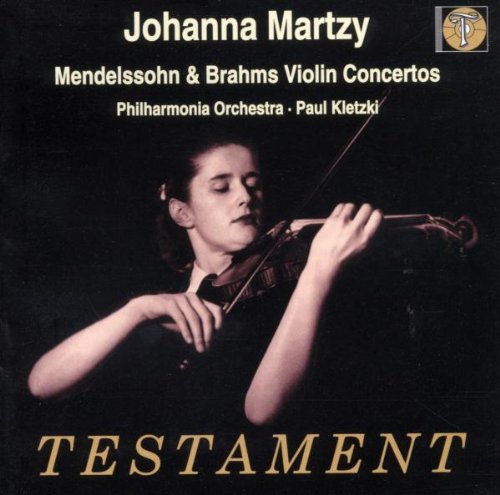 Mendelssohn / Brahms - Violin Concerto: Martzy(Vn)kletzki / Po - Import CD