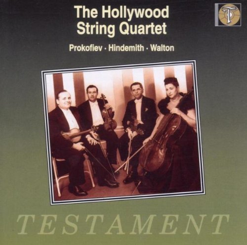 Prokofiev / Hindemith / Walton - String Quartets.2 / 3 / : Hollywood.q - Import CD