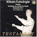 Beethoven / Brahms / Schumann / T - Symfonie No. 1 Testament Klassisk - Import CD