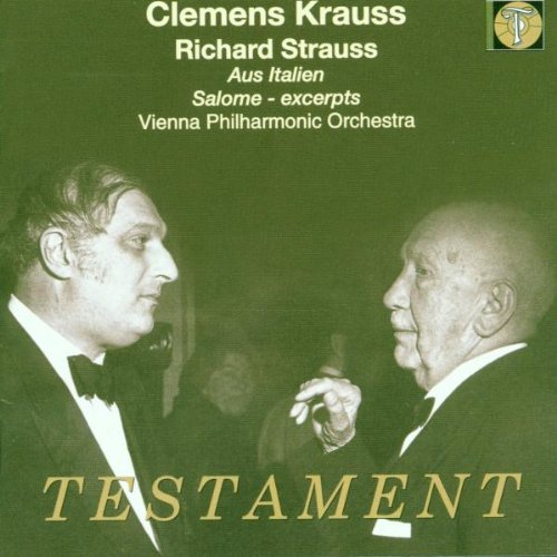 Strauss, Richard (1864-1949) - Aus Italien, Orch.music From Salome: C.krauss / Vpo (1953, 1954) - Import CD