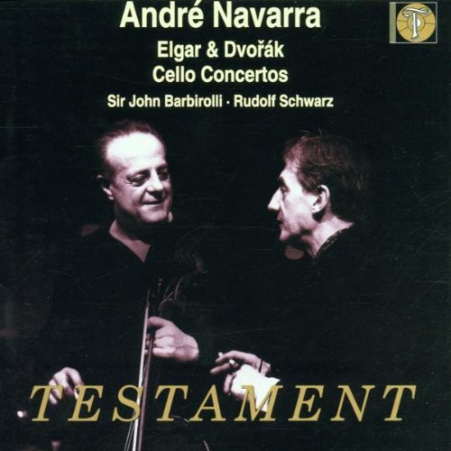 Elgar / Dvorak - Cello Concerto: Navarra(Vc)barbirolli / Halle.o, Schwarz / National.so - Import CD