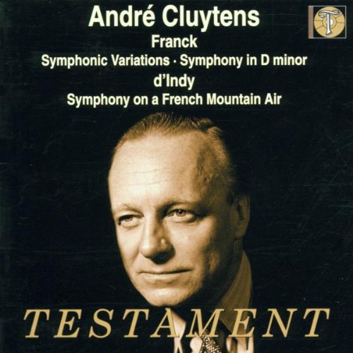 Franck / D'indy - Sym., Symphonic Variations / Sym.1: Ciccolini, Cluytens / French National.o - Import CD