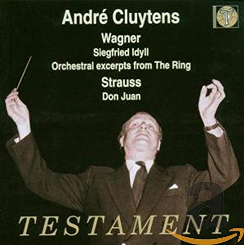 Wagner (1813-1883) - Siegfried Idyll, Orch.work: Cluytens / Paris Opera O +r.strauss: Vpo - Import CD