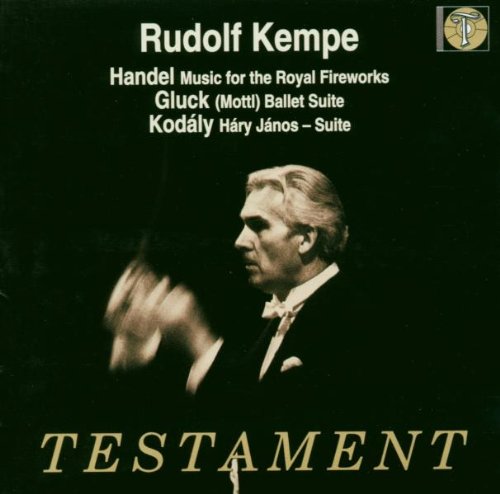 Handel (1685-1759) - Music For The Royal Fireworks: R.kempe / Bamberg.so +kodaly, Gluck(Vpo) - Import CD